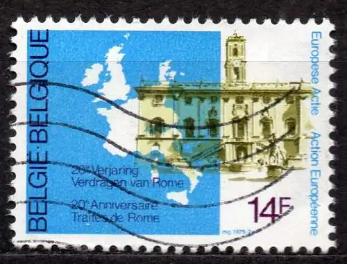 Belgien, Mi-Nr. 1938 gest., Europäische Aktion