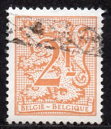 Belgien, Mi-Nr. 1950 gest., Heraldischer Löwe