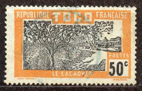 Togo, Mi-Nr. 77 gest., Landwirtschaft