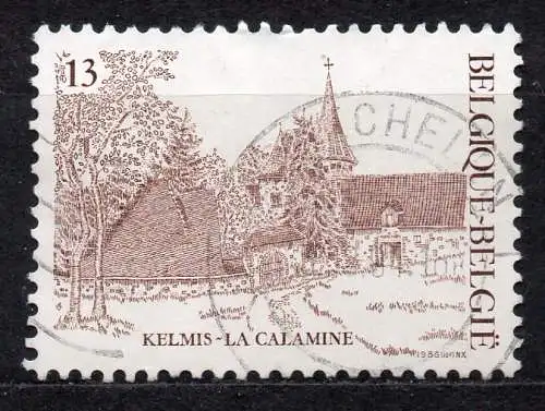 Belgien, Mi-Nr. 2274 gest., Tourismus: Schloss Eyneburg, Kelmis