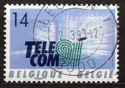 Belgien, Mi-Nr. 2479 gest., Internationale Ausstellung für Fernmeldetechnik