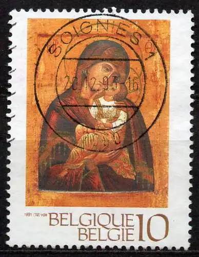 Belgien, Mi-Nr. 2489 gest., Weihnachten und Neujahr