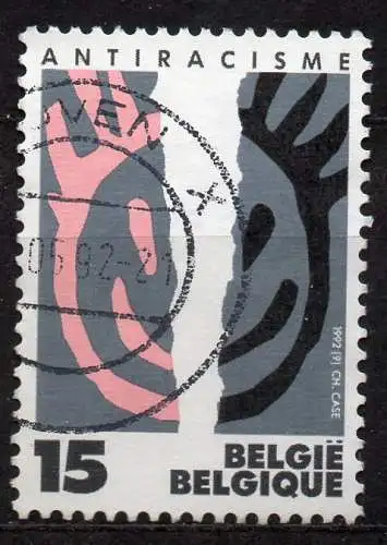 Belgien, Mi-Nr. 2508 gest., Antirassismus