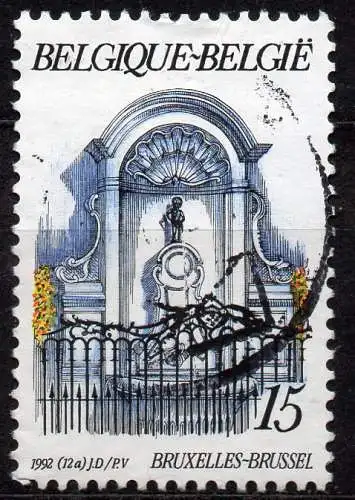 Belgien, Mi-Nr. 2520 gest., Tourismus: Manneken-Pis, Brüssel
