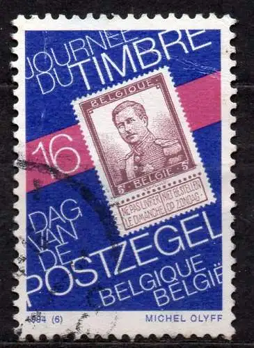 Belgien, Mi-Nr. 2602 gest., Tag der Briefmarke