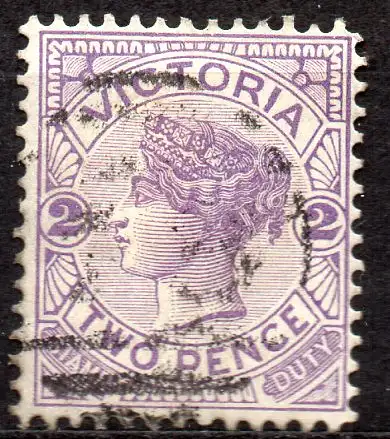 Victoria (Alt-Australien), Mi-Nr. 102 gest., Königin Viktoria