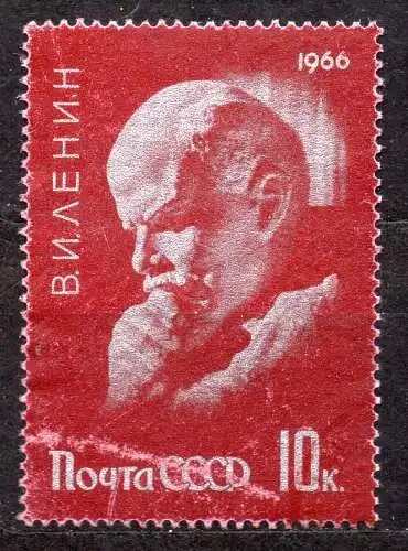 Sowjetunion, Mi-Nr. 3209 gest., 96. Geburtstag von Lenin