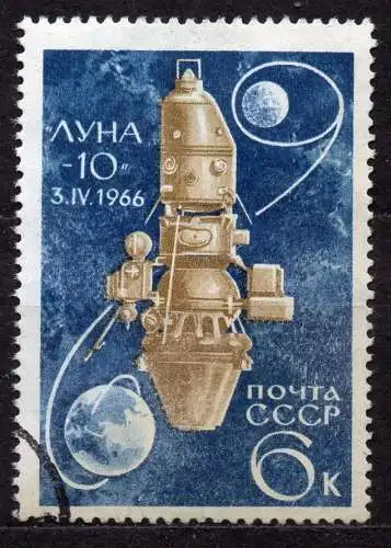 Sowjetunion, Mi-Nr. 3240 gest., Erfolge der Weltraumforschung