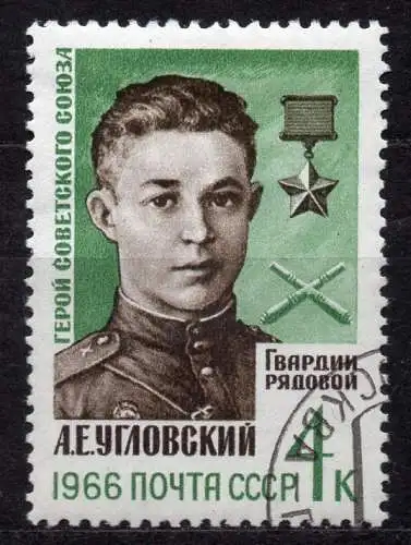 Sowjetunion, Mi-Nr. 3251 gest., Helden der Sowjetunion