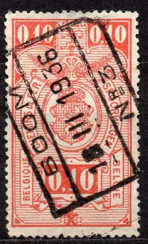 Belgien, Eisenbahnpaketmarke Mi-Nr. 137 gest., Wappen