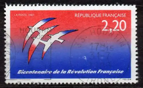 Frankreich, Mi-Nr. 2696 gest., 200. Jahrestag der Französischen Revolution