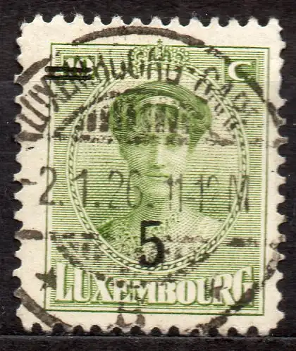 Luxemburg, Mi-Nr. 156 gest., Großherzogin Charlotte