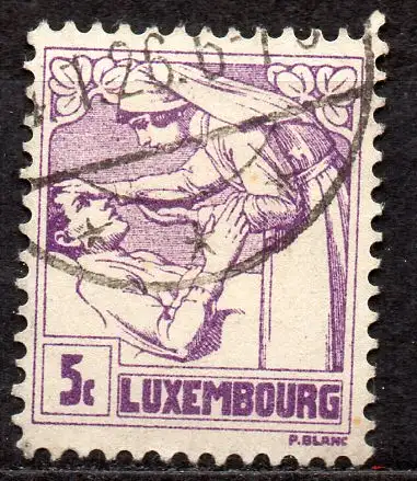 Luxemburg, Mi-Nr. 157 gest., Tuberkulose- und Krebsbekämpfung
