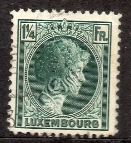 Luxemburg, Mi-Nr. 239 gest., Großherzogin Charlotte