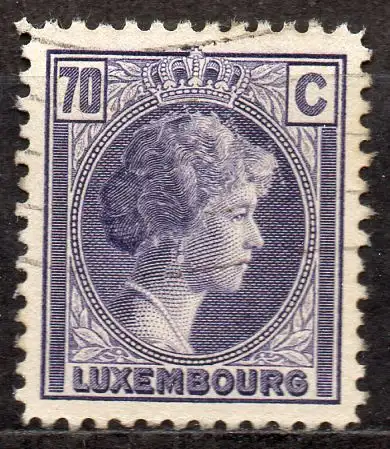 Luxemburg, Mi-Nr. 281 gest., Großherzogin Charlotte