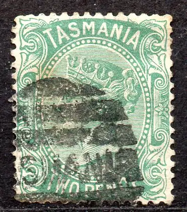 Tasmanien (Alt-Australien), Mi-Nr. 31 gest., Königin Viktoria