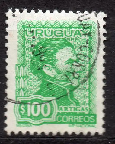 Uruguay, Mi-Nr. 1270 gest., General José Artigas