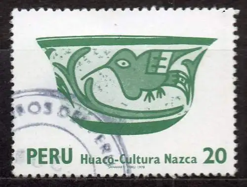 Peru, Mi-Nr. 1111 gest., Kunsthandwerk