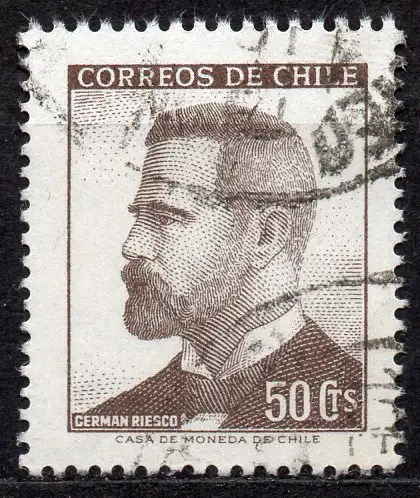 Chile, Mi-Nr. 649 gest., German Riesco