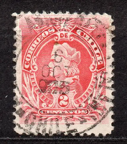 Chile, Mi-Nr. 52 gest., Christoph Kolumbus