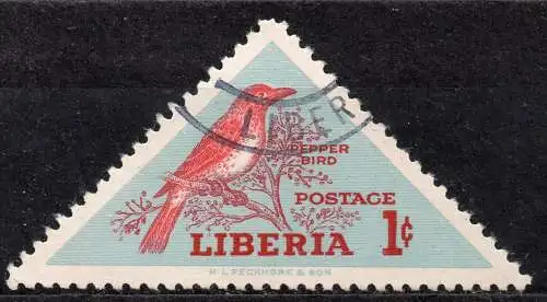 Liberia, Mi-Nr. 450 gest., Vogel