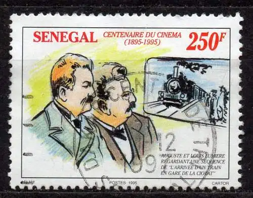 Senegal, Mi-Nr. 1379 gest., 100 Jahre Kino