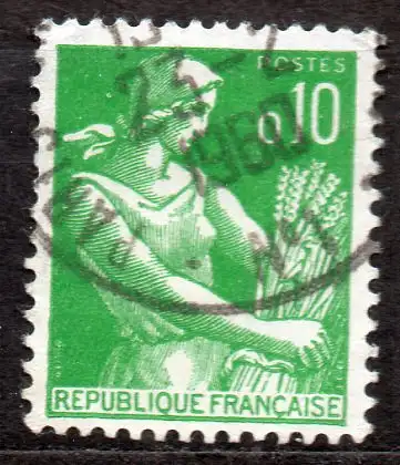 Frankreich, Mi-Nr. 1275 gest., Bäuerin