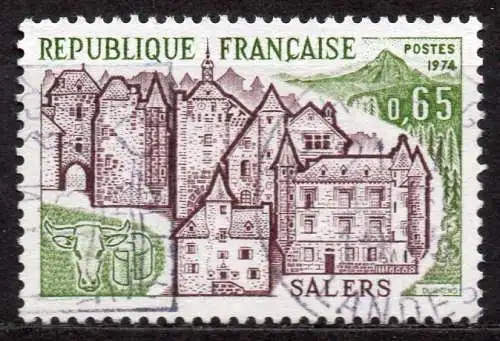 Frankreich, Mi-Nr. 1881 gest., Tourismus: Salers