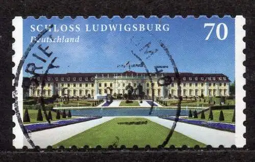 BRD, Mi-Nr. 3312 gest., gestanzt, Schloß Ludwigsburg