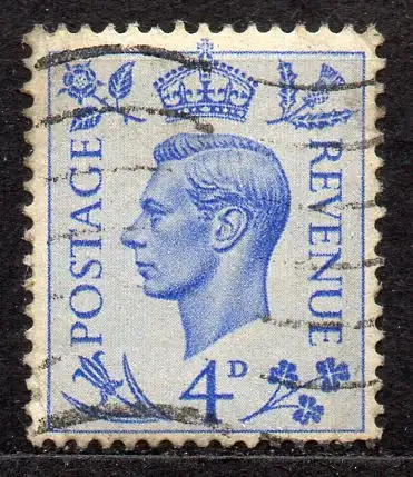 Großbritannien, Mi-Nr. 245 gest., König George VI.