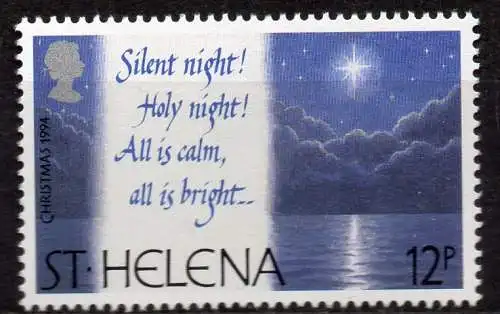 St. Helena, Mi-Nr. 638 **, Weihnachten 1994