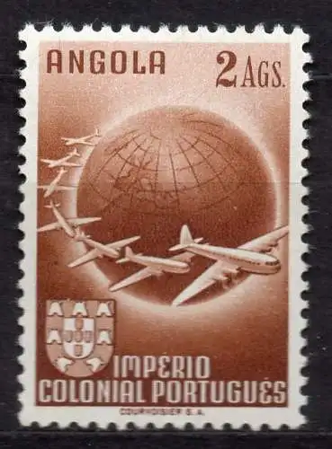 Angola, Mi-Nr. 327 **, Erde und Flugzeuge