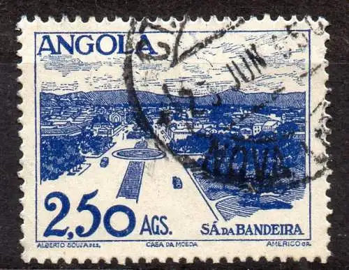 Angola, Mi-Nr. 322 gest., Landschaften: Sá da Bandeira