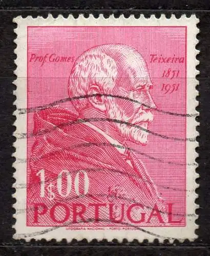 Portugal, Mi-Nr. 782 gest., 100. Geburtstag von Gomes Teixeira