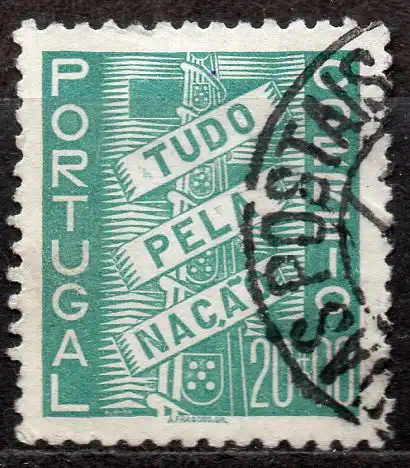 Portugal, Mi-Nr. 631 gest., "Alles für die Nation"