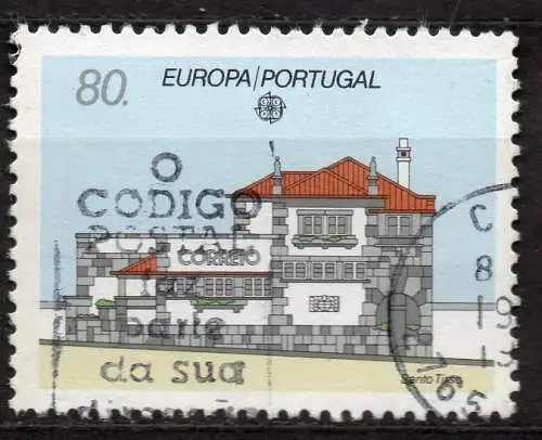 Portugal, Mi-Nr. 1822 gest., Europa CEPT 1990: Postamt Santo Tirso