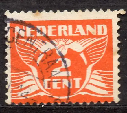 Niederlande, Mi-Nr. 147 A gest., Fliegende Taube