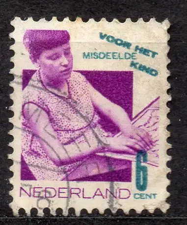 Niederlande, Mi-Nr. 247 A gest., "Voor het Kind" 1931