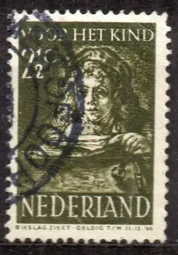 Niederlande, Mi-Nr. 398 gest., "Voor het Kind" 1941