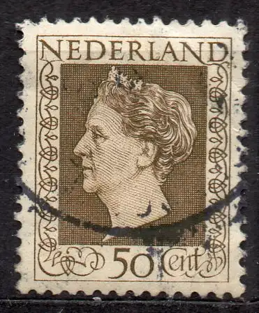 Niederlande, Mi-Nr. 501 gest., Königin Wilhelmina