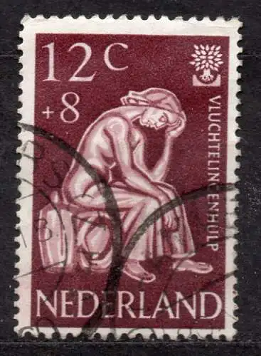 Niederlande, Mi-Nr. 747 gest., Weltflüchtlingsjahr 1959/60