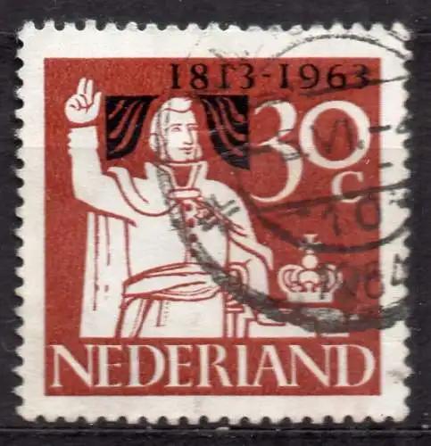 Niederlande, Mi-Nr. 816 gest., 150. Jahrestag der Wiederherstellung der Unabhängigkeit