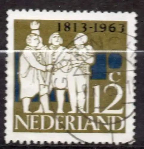 Niederlande, Mi-Nr. 815 gest., 150. Jahrestag der Wiederherstellung der Unabhängigkeit