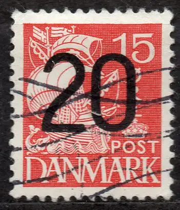 Dänemark, Mi-Nr. 256 gest., Karavelle