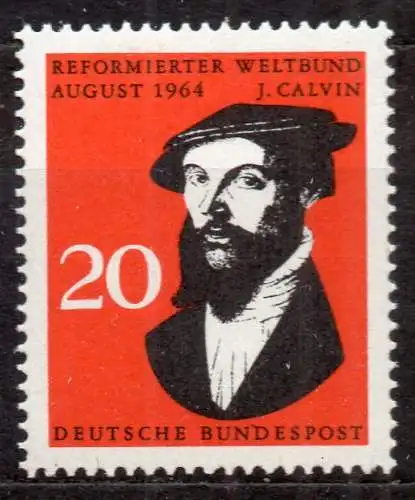 BRD, Mi-Nr. 439 **, Johannes Calvin