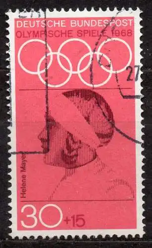 BRD, Mi-Nr. 564 gest., Olympische Sommerspiele Mexiko 1968