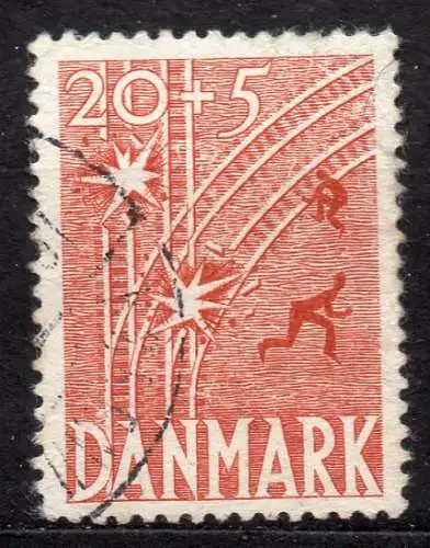 Dänemark, Mi-Nr. 296 gest., Dänischer Freiheitskampf