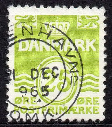 Dänemark, Mi-Nr. 427 x gest., Wellenlinien