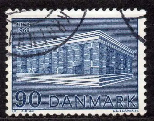 Dänemark, Mi-Nr. 479 gest., Europa CEPT 1969