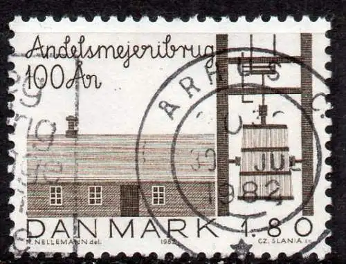 Dänemark, Mi-Nr. 757 gest., 100 Jahre Molkereiverband